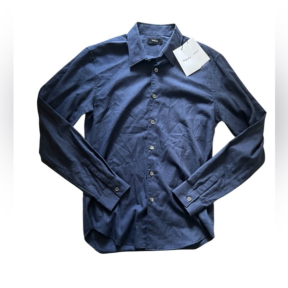 Theory Men’s Rammy NP Comfort Flannel | XS NWT - Picture 1 of 4